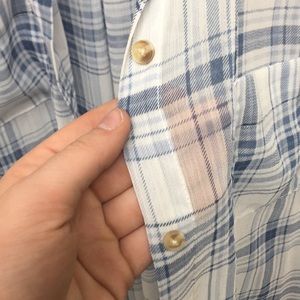 Hollister Sheer Beachy Flannel